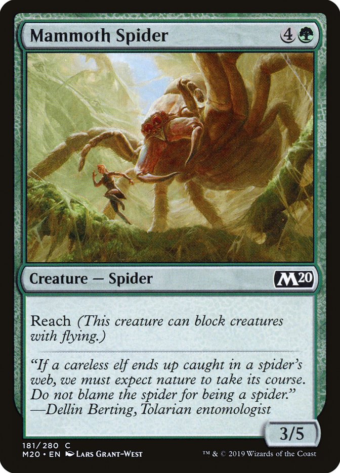 Mammoth Spider [Core Set 2020] | Red Riot Games CA
