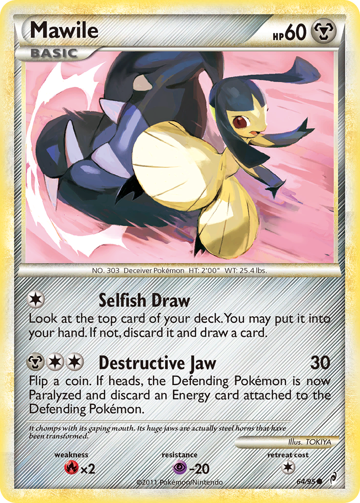 Mawile (64/95) [HeartGold & SoulSilver: Call of Legends] | Red Riot Games CA