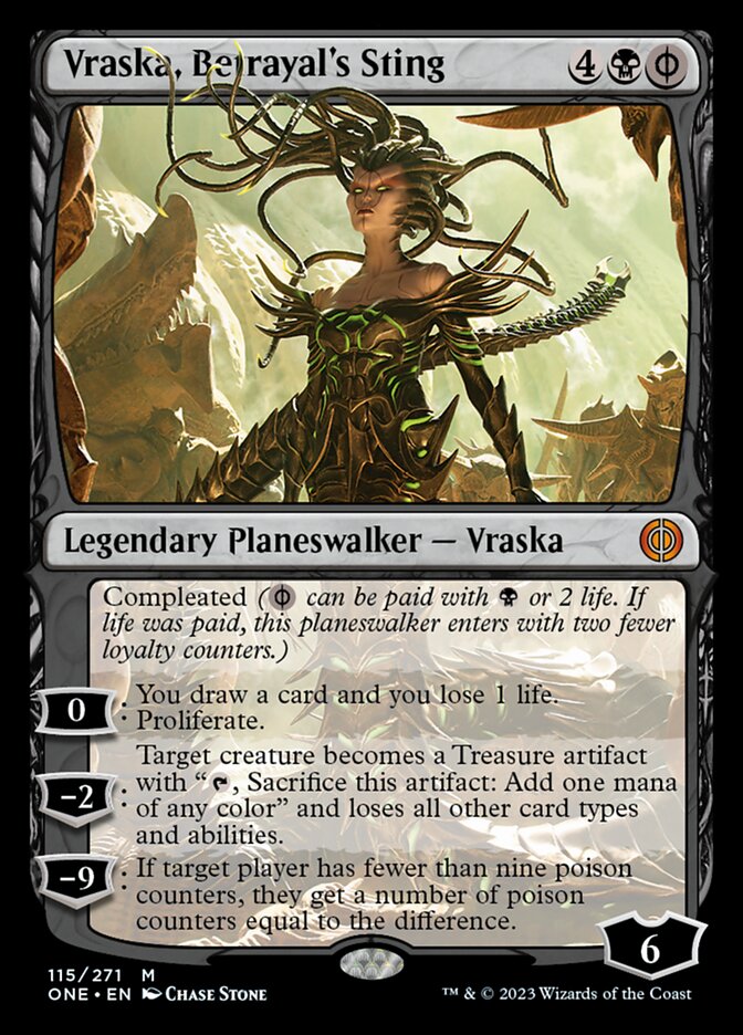 Vraska, Betrayal's Sting [Phyrexia: All Will Be One] | Red Riot Games CA