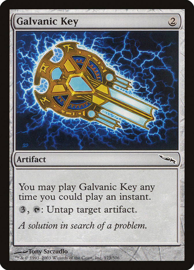 Galvanic Key [Mirrodin] | Red Riot Games CA