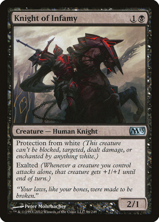 Knight of Infamy [Magic 2013] | Red Riot Games CA