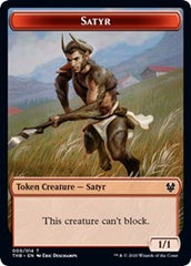 Satyr // Wall Double-Sided Token [Theros Beyond Death Tokens] | Red Riot Games CA