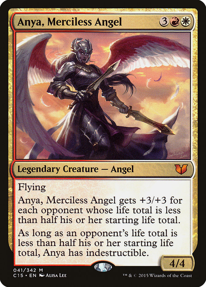 Anya, Merciless Angel [Commander 2015] | Red Riot Games CA