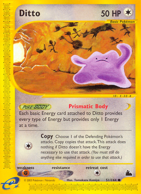 Ditto (51/144) [Skyridge] | Red Riot Games CA