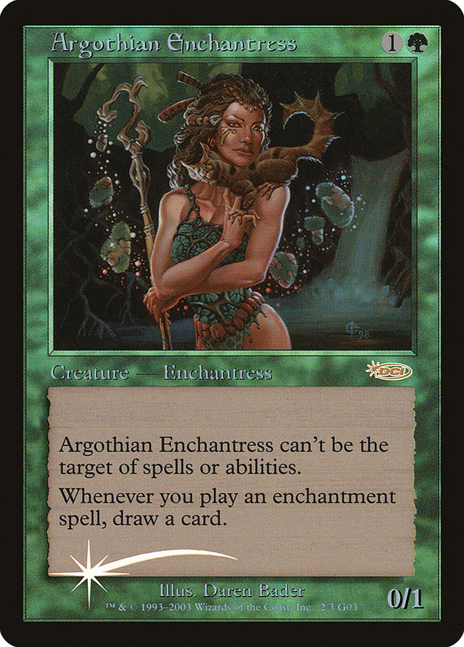 Argothian Enchantress [Judge Gift Cards 2003] | Red Riot Games CA