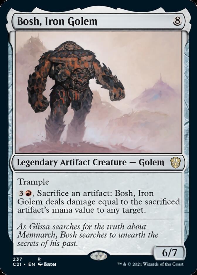 Bosh, Iron Golem [Commander 2021] | Red Riot Games CA