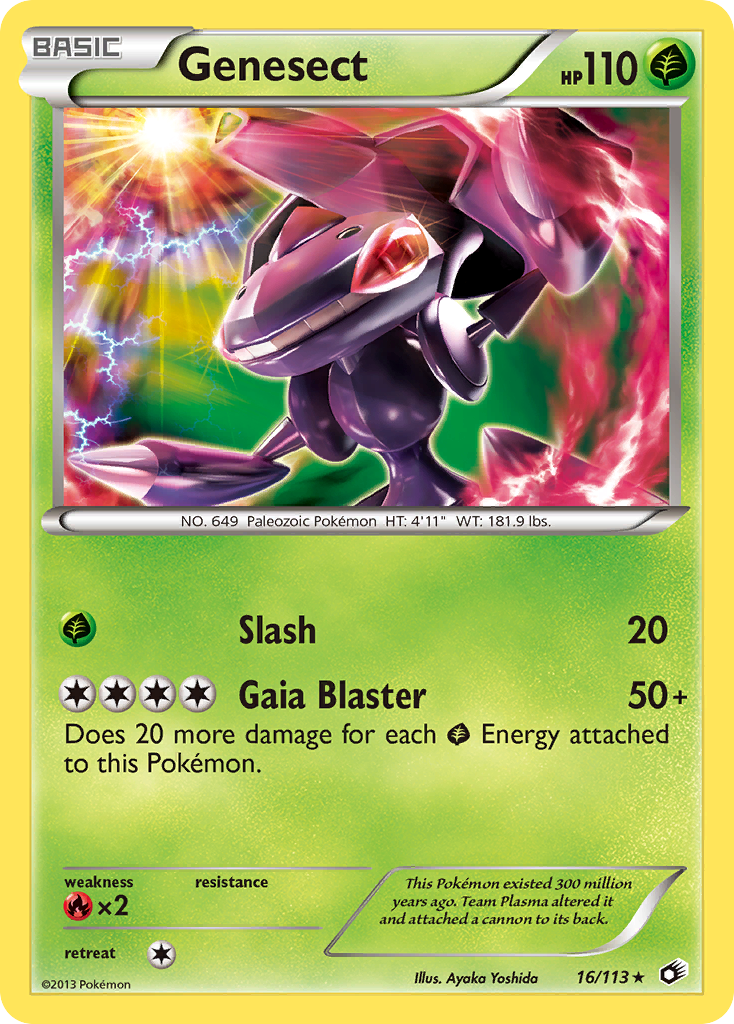 Genesect (16/113) [Black & White: Legendary Treasures] | Red Riot Games CA