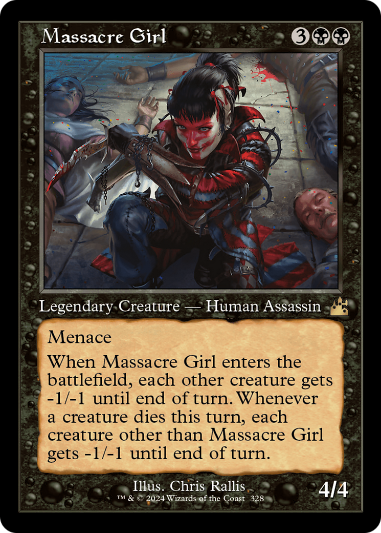 Massacre Girl (Retro) [Ravnica Remastered] | Red Riot Games CA
