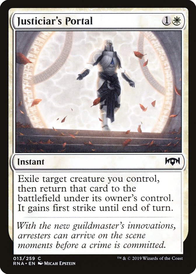 Justiciar's Portal [Ravnica Allegiance] | Red Riot Games CA