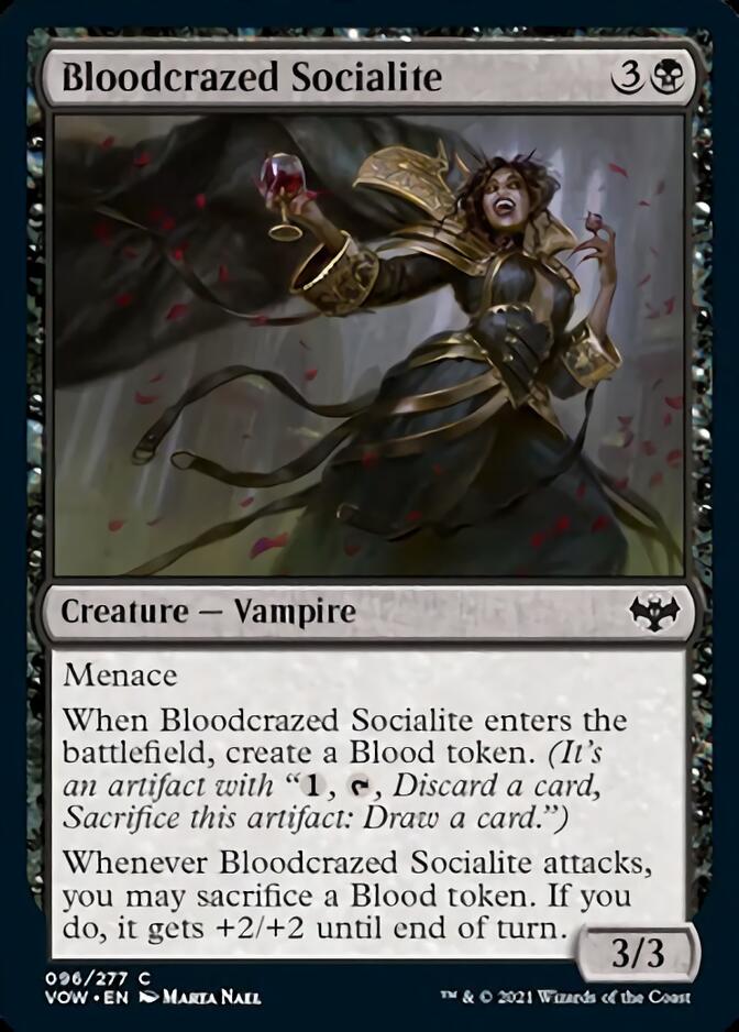 Bloodcrazed Socialite [Innistrad: Crimson Vow] | Red Riot Games CA