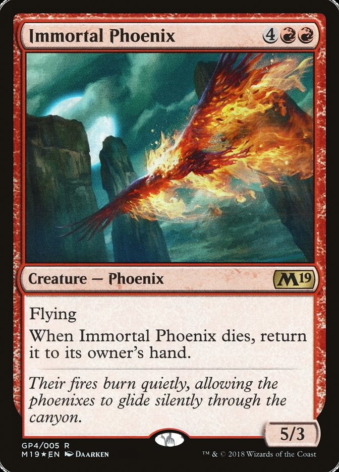 Immortal Phoenix [Magic 2019 Gift Pack] | Red Riot Games CA