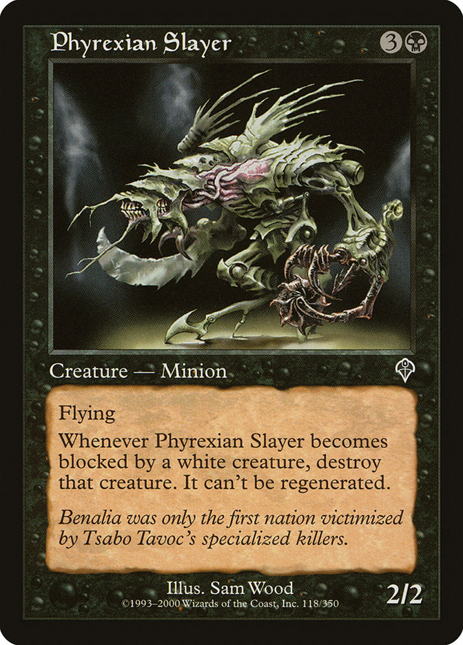 Phyrexian Slayer [Invasion] | Red Riot Games CA