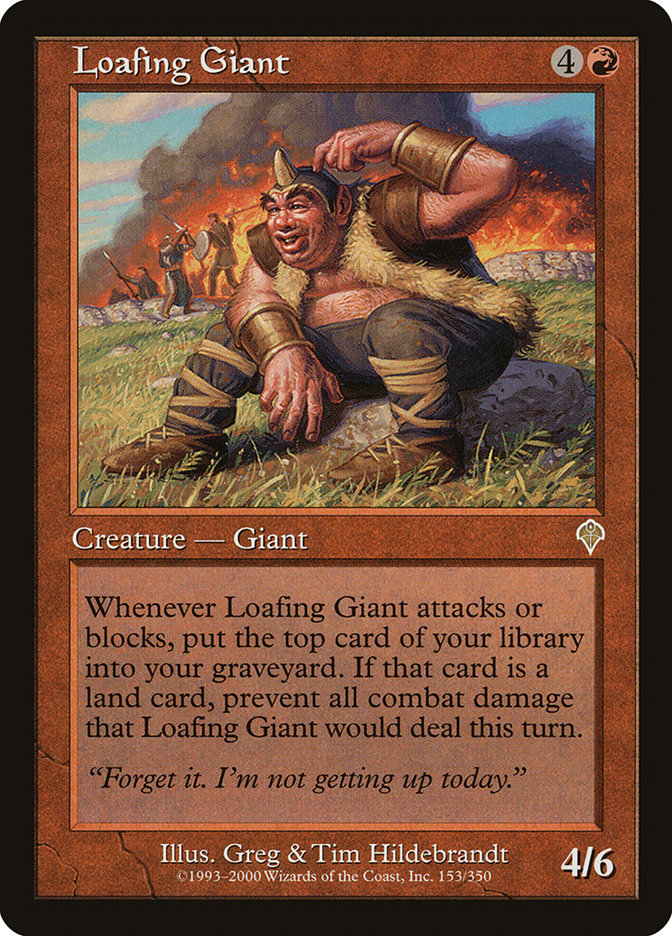 Loafing Giant [Invasion] | Red Riot Games CA