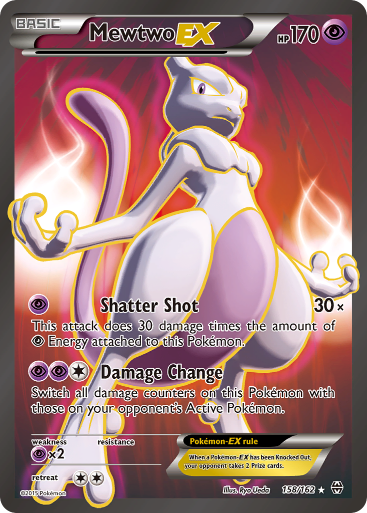Mewtwo EX (158/162) [XY: BREAKthrough] | Red Riot Games CA