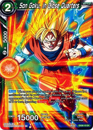 Son Goku, in Close Quarters (EX06-15) [Special Anniversary Set] | Red Riot Games CA