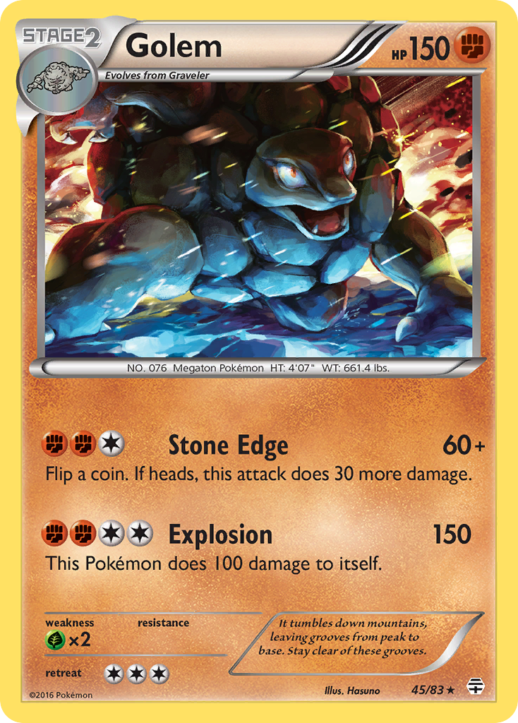 Golem (45/83) [XY: Generations] | Red Riot Games CA