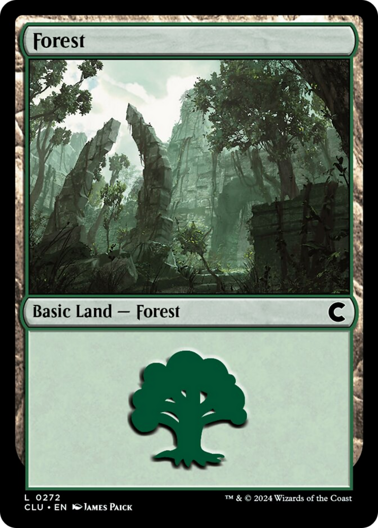 Forest (0272) [Ravnica: Clue Edition] | Red Riot Games CA