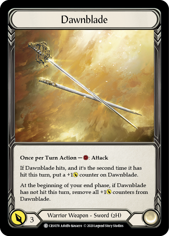 Dawnblade [CRU078] (Crucible of War)  1st Edition Normal | Red Riot Games CA