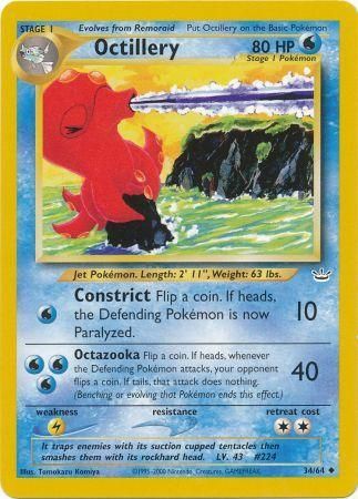 Octillery (34/64) [Neo Revelation Unlimited] | Red Riot Games CA