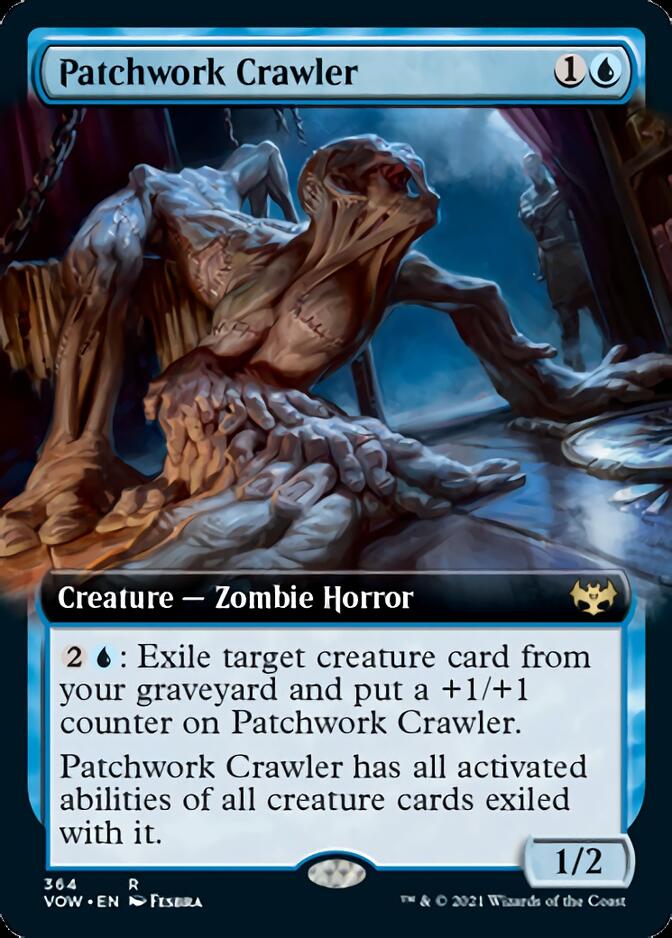 Patchwork Crawler (Extended Art) [Innistrad: Crimson Vow] | Red Riot Games CA