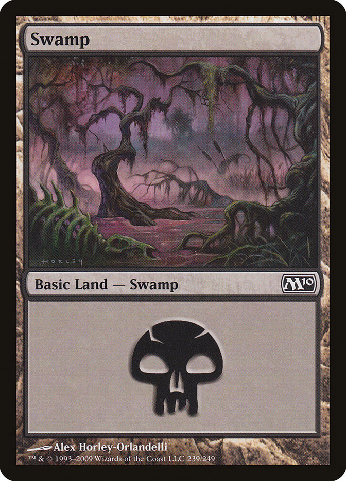 Swamp (239) [Magic 2010] | Red Riot Games CA
