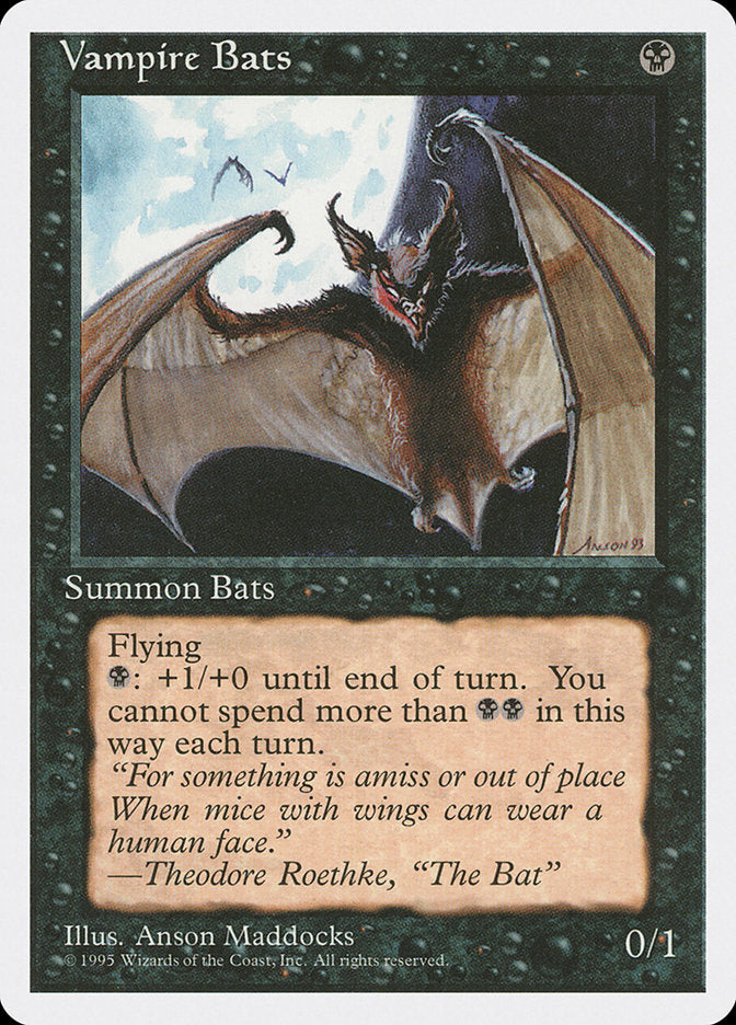 Vampire Bats [Fourth Edition] | Red Riot Games CA