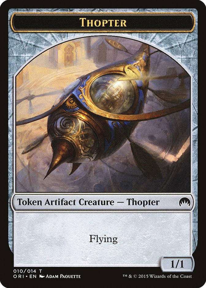 Thopter Token (010/014) [Magic Origins Tokens] | Red Riot Games CA