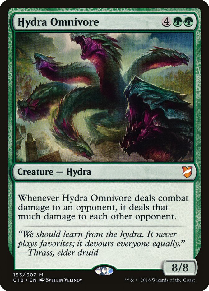 Hydra Omnivore [Commander 2018] | Red Riot Games CA