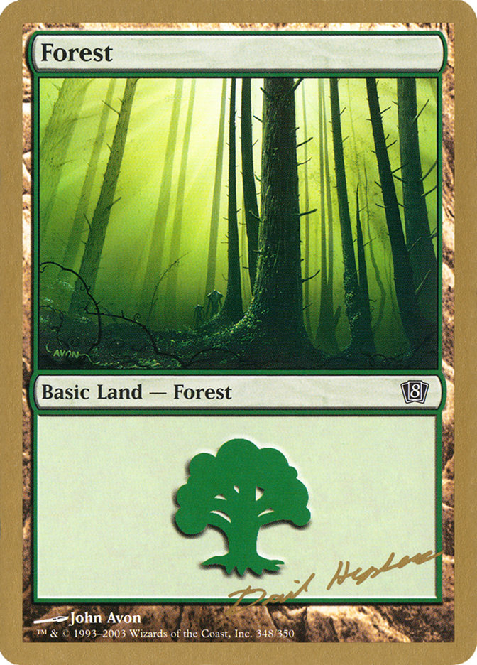 Forest (dh348) (Dave Humpherys) [World Championship Decks 2003] | Red Riot Games CA