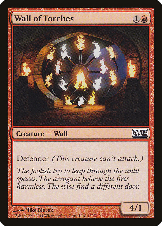 Wall of Torches [Magic 2012] | Red Riot Games CA