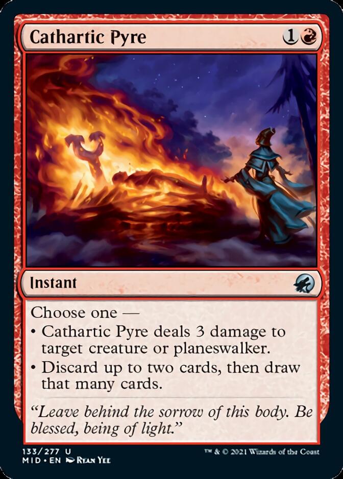 Cathartic Pyre [Innistrad: Midnight Hunt] | Red Riot Games CA
