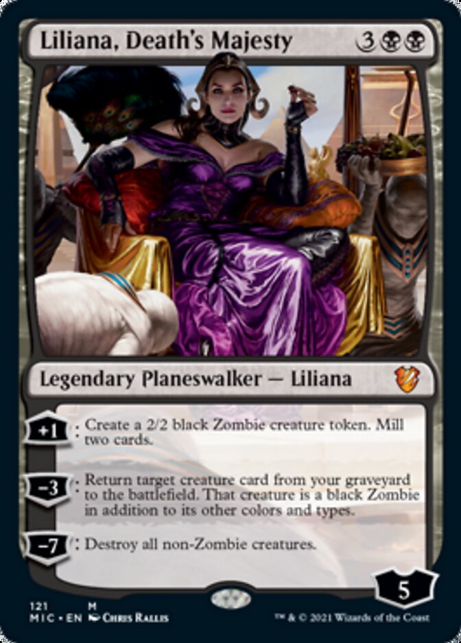 Liliana, Death's Majesty [Innistrad: Midnight Hunt Commander] | Red Riot Games CA