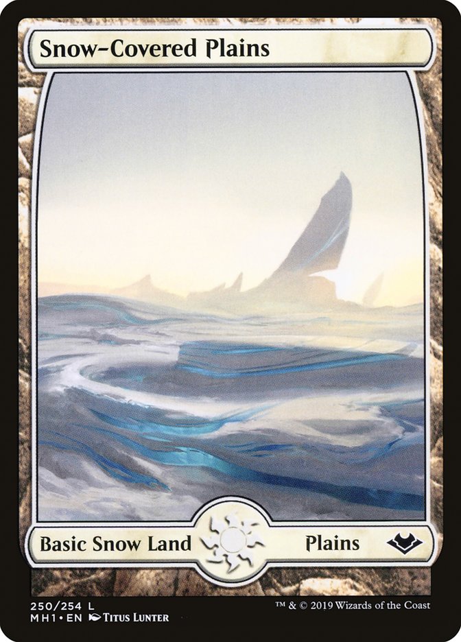 Snow-Covered Plains [Modern Horizons] | Red Riot Games CA