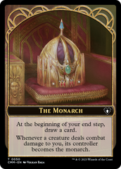 Copy (54) // The Monarch Double-Sided Token [Commander Masters Tokens] | Red Riot Games CA