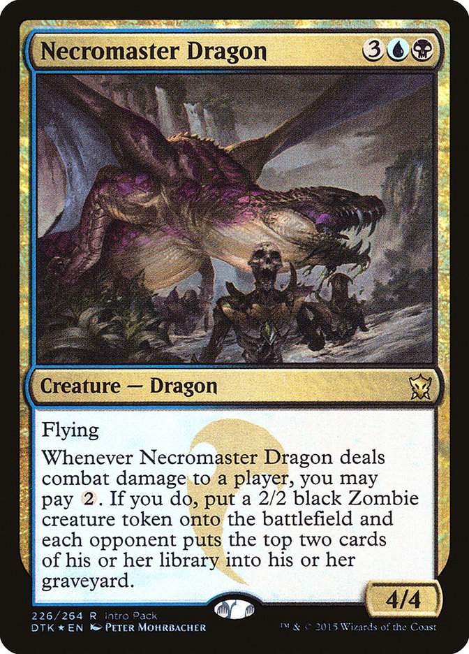 Necromaster Dragon (Intro Pack) [Dragons of Tarkir Promos] | Red Riot Games CA