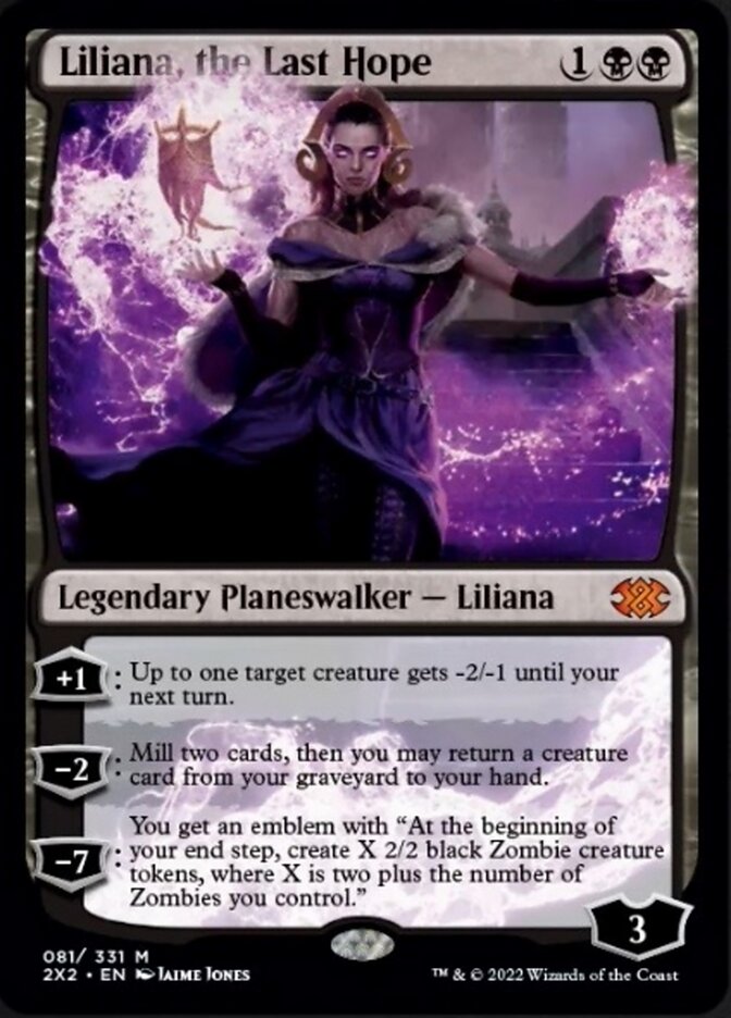 Liliana, the Last Hope [Double Masters 2022] | Red Riot Games CA