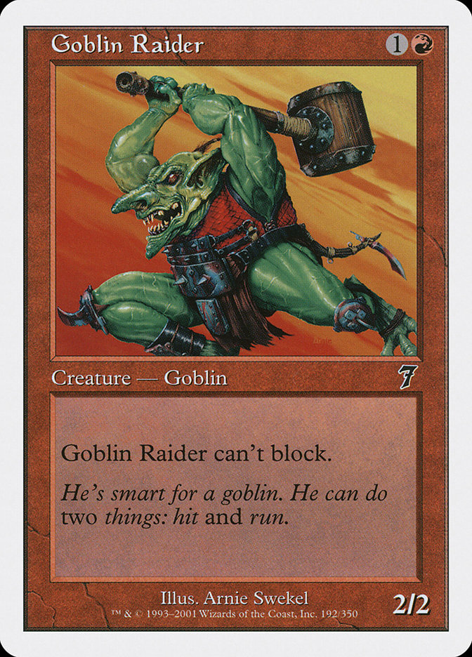 Goblin Raider [Seventh Edition] | Red Riot Games CA