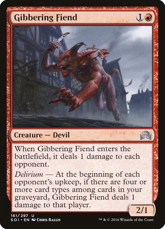Gibbering Fiend [Shadows over Innistrad] | Red Riot Games CA