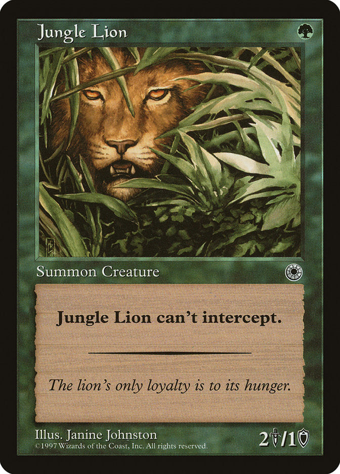 Jungle Lion [Portal] | Red Riot Games CA