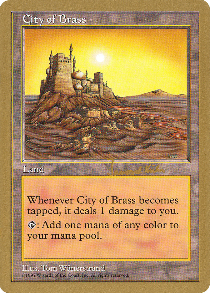 City of Brass (Janosch Kuhn) [World Championship Decks 1997] | Red Riot Games CA