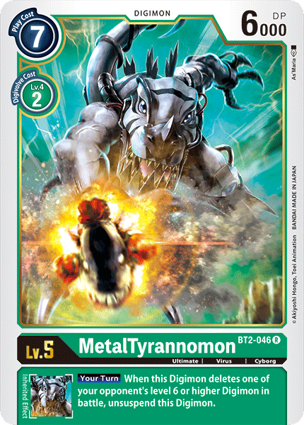 MetalTyrannomon [BT2-046] [Release Special Booster Ver.1.0] | Red Riot Games CA