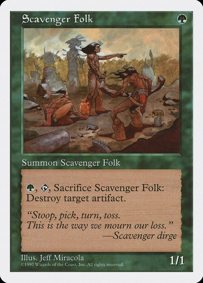 Scavenger Folk [Fifth Edition] | Red Riot Games CA