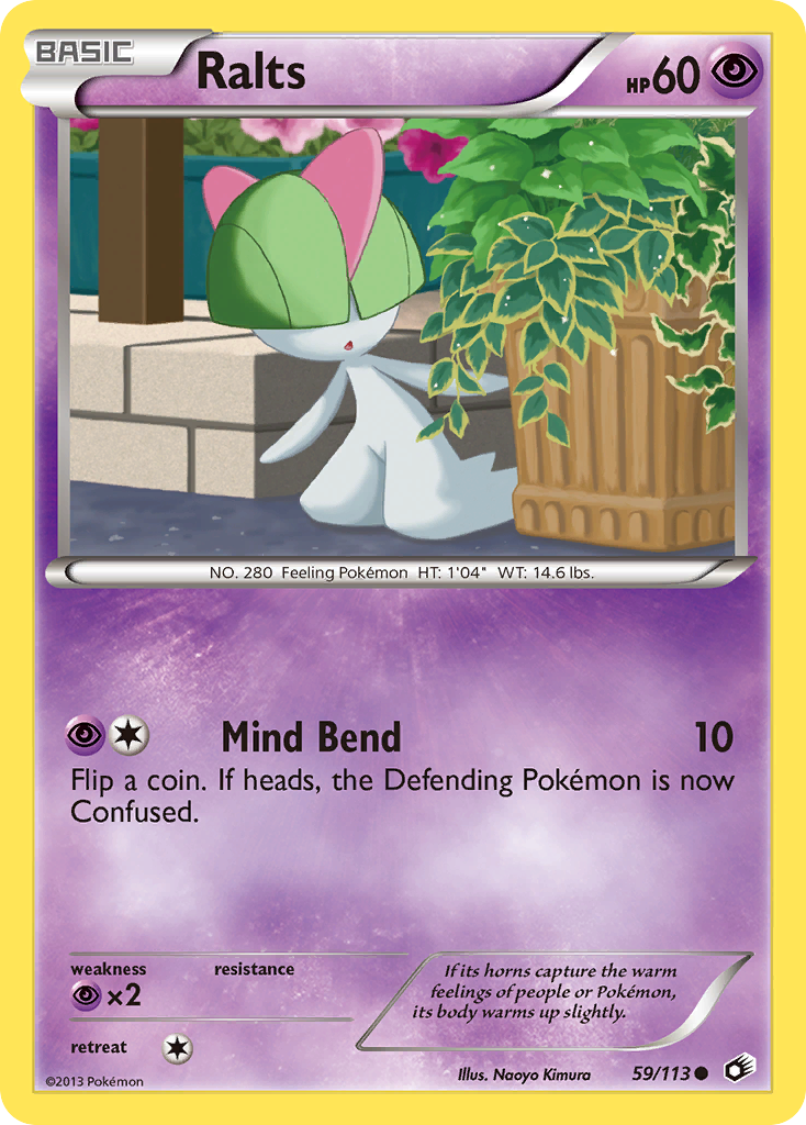 Ralts (59/113) [Black & White: Legendary Treasures] | Red Riot Games CA