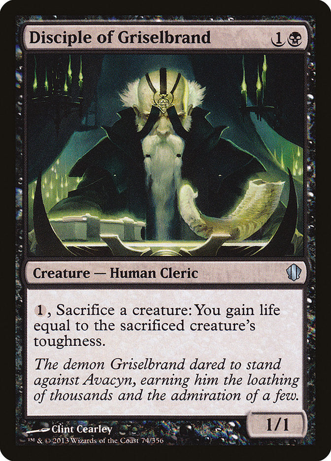 Disciple of Griselbrand [Commander 2013] | Red Riot Games CA