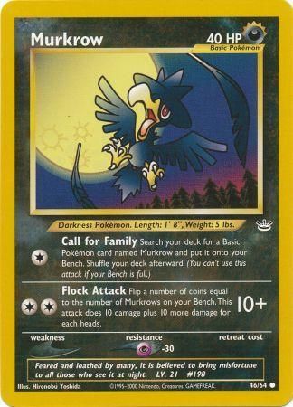 Murkrow (46/64) [Neo Revelation Unlimited] | Red Riot Games CA