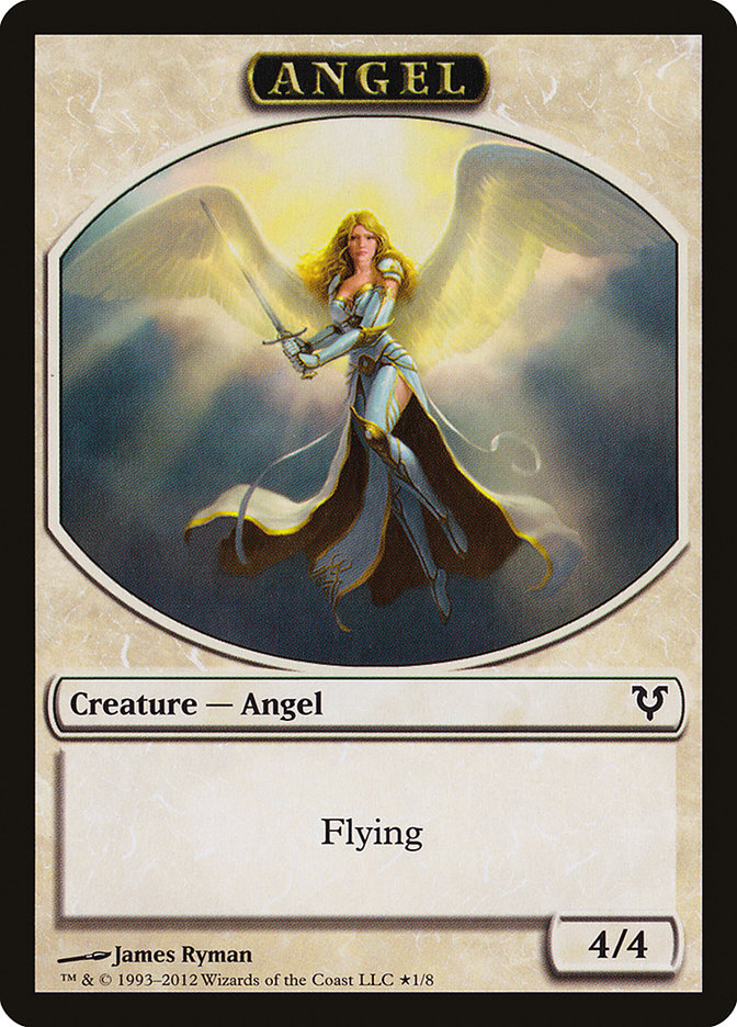Angel // Demon Double-Sided Token [Open the Helvault] | Red Riot Games CA