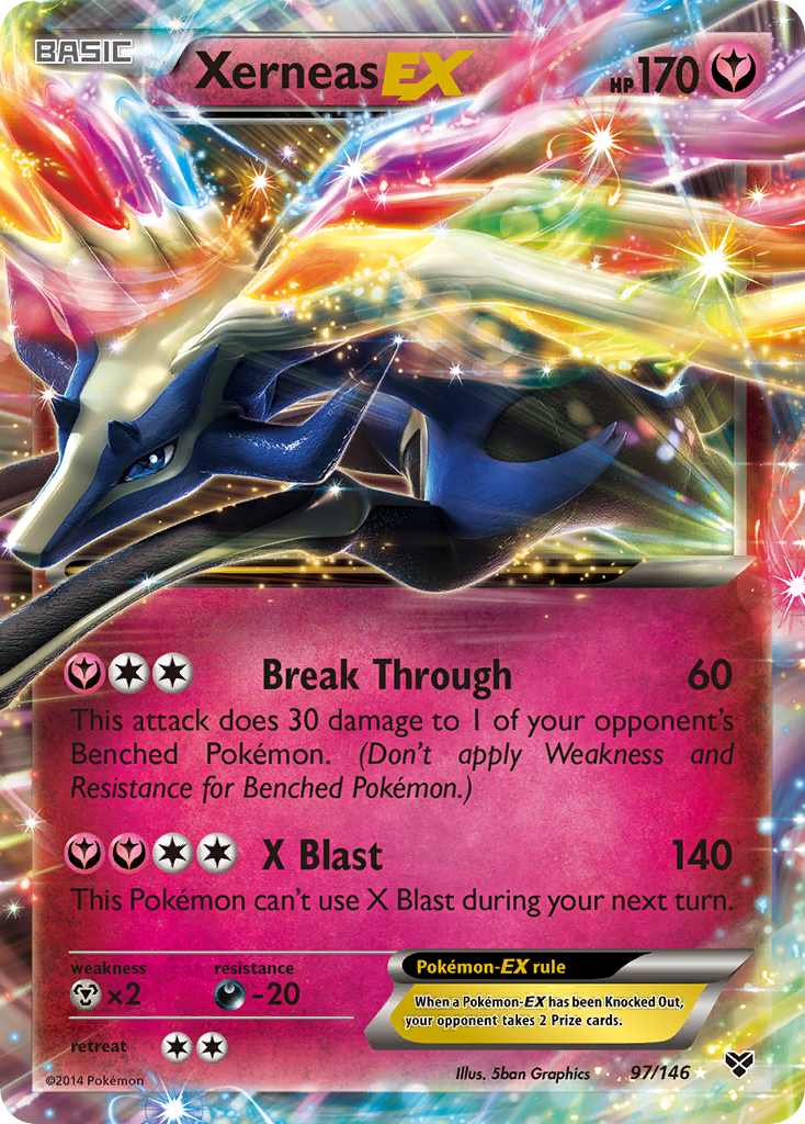 Xerneas EX (97/146) [XY: Base Set] | Red Riot Games CA