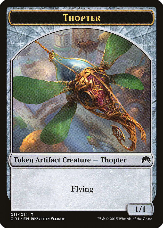 Thopter Token (011/014) [Magic Origins Tokens] | Red Riot Games CA