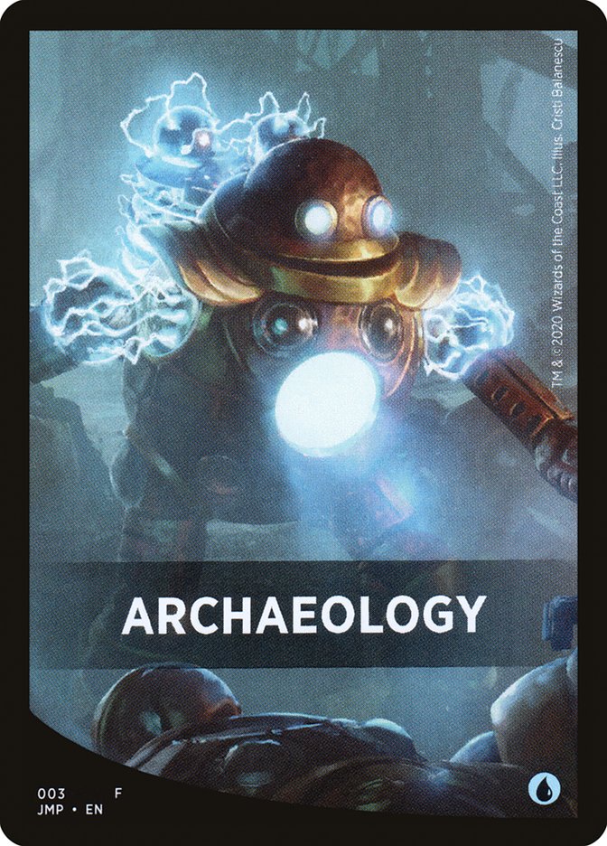 Archaeology Theme Card [Jumpstart Front Cards] | Red Riot Games CA