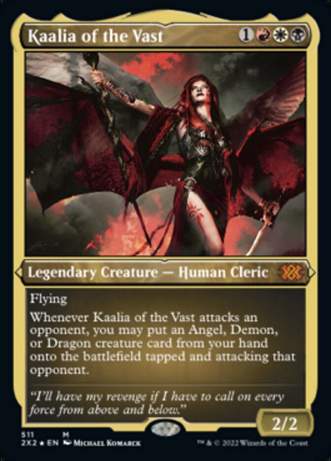 Kaalia of the Vast (Foil Etched) [Double Masters 2022] | Red Riot Games CA